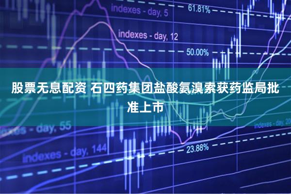 股票无息配资 石四药集团盐酸氨溴索获药监局批准上市